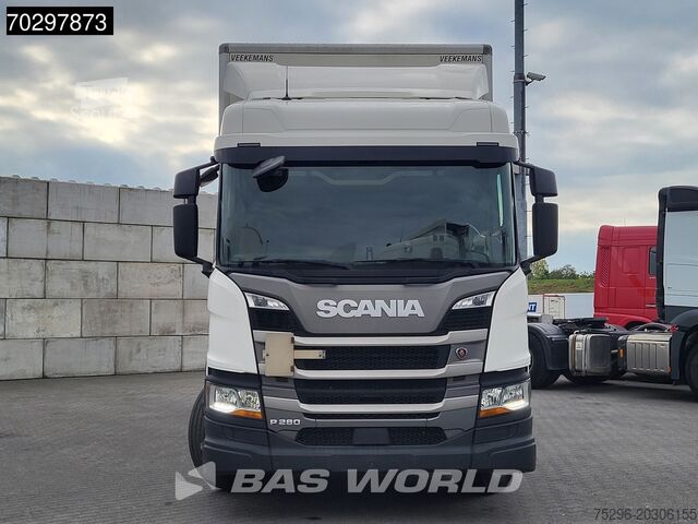 čemodāns Scania P280 4X2 19.5tonner 2000kg Ladebordwand Automat...