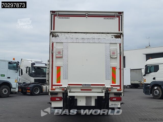 čemodāns Scania P280 4X2 19.5tonner 2000kg Ladebordwand Automat...
