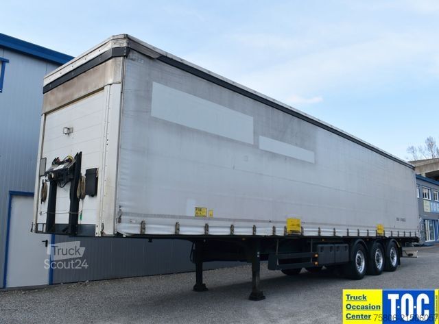 Відкритий напівпричіп з тентом SCHWARZMÜLLER SPA 3/E Edscha Curtain BPW