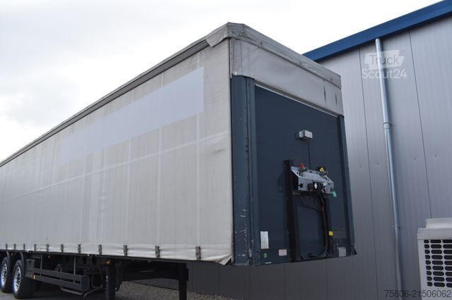 Відкритий напівпричіп з тентом SCHWARZMÜLLER SPA 3/E Edscha Curtain LBW