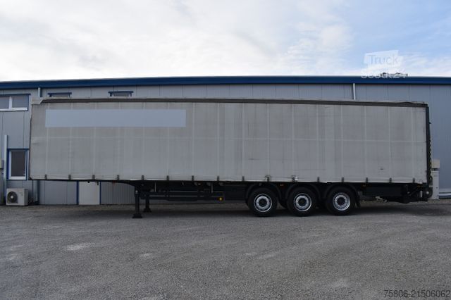 Відкритий напівпричіп з тентом SCHWARZMÜLLER SPA 3/E Edscha Curtain LBW