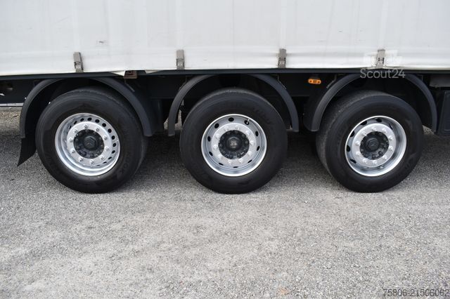 Відкритий напівпричіп з тентом SCHWARZMÜLLER SPA 3/E Edscha Curtain LBW