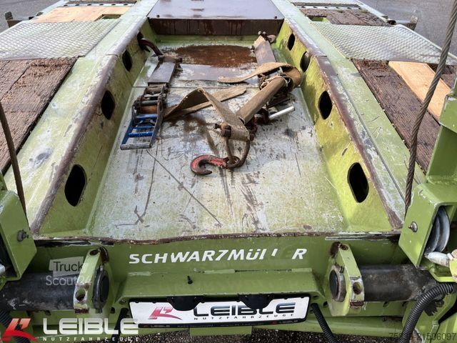 Причіп з робочою платформою SCHWARZMÜLLER T4*Tieflader*pen*SAF-Achsen*Verbreiterb*