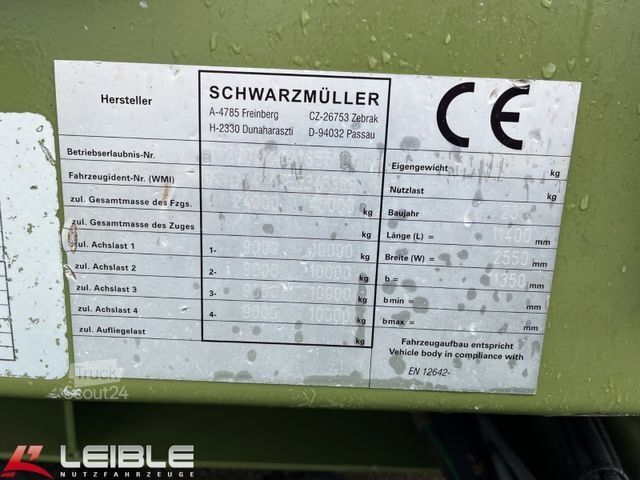 Причіп з робочою платформою SCHWARZMÜLLER T4*Tieflader*pen*SAF-Achsen*Verbreiterb*