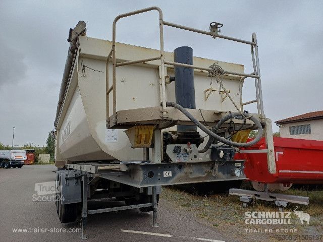 Tipper semitrailer Langendorf Kipper Stahlrundmulde 24m³