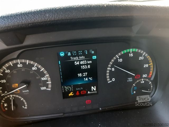 Κλειστό βαν MERCEDES-BENZ Atego 818L Euro6 Koffer LBW AHK 3Sitze