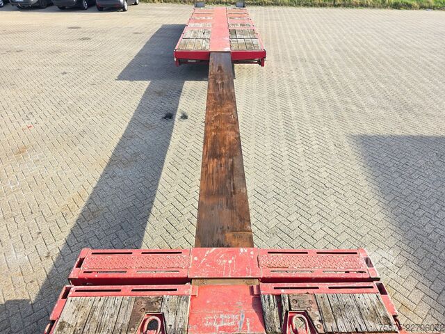 Низькорамний напівпричіп FAYMONVILLE STZ-4AX *3x steering axle *6,8m extendable