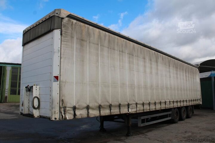Odprta polprikolica s ponjavo SCHMITZ CARGOBULL SCS 24/L-13.62 MB - Tautliner MEGA - Nr.: 619