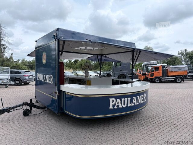 Drikkevaretrailer Brandt Ausschankwagen Bierwagen Verkaufsanhänger