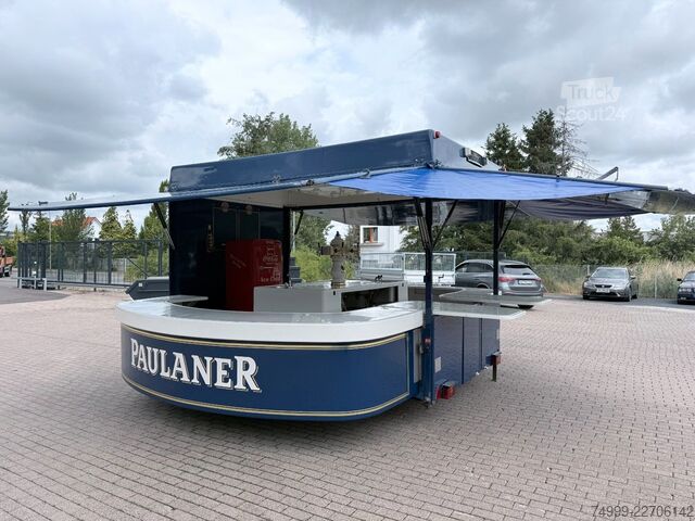 Drikkevaretrailer Brandt Ausschankwagen Bierwagen Verkaufsanhänger
