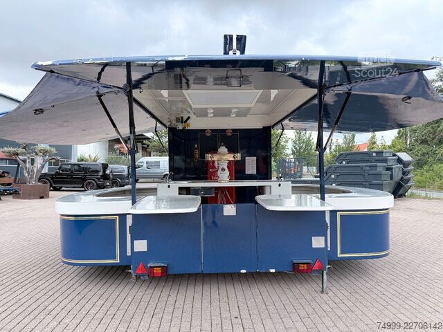 Drikkevaretrailer Brandt Ausschankwagen Bierwagen Verkaufsanhänger