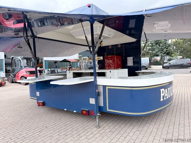 Drikkevaretrailer Brandt Ausschankwagen Bierwagen Verkaufsanhänger