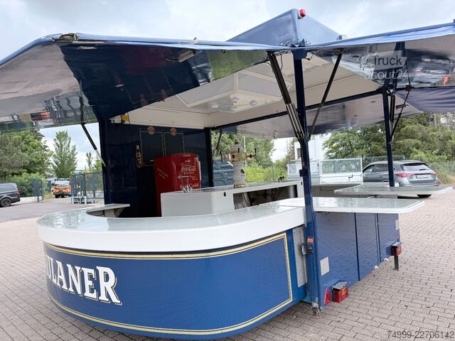 Drikkevaretrailer Brandt Ausschankwagen Bierwagen Verkaufsanhänger