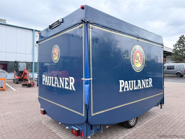 Drikkevaretrailer Brandt Ausschankwagen Bierwagen Verkaufsanhänger