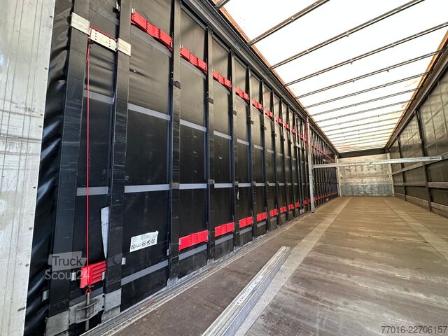 Открытый полуприцеп с тентом SCHWARZMÜLLER S1 Speed Curtainsider ,SAF Achsen,,Edsccha,Lift