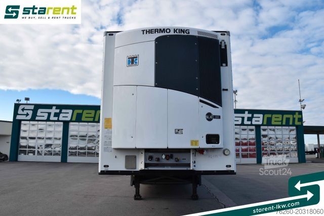 Hűtő félpótkocsi SCHMITZ CARGOBULL ThermoKing SLXi300 Palettenkasten 7.986 Std.