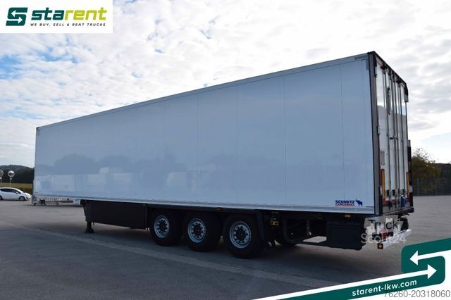 Hűtő félpótkocsi SCHMITZ CARGOBULL ThermoKing SLXi300 Palettenkasten 7.986 Std.