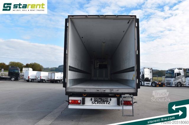Hűtő félpótkocsi SCHMITZ CARGOBULL ThermoKing SLXi300 Palettenkasten 7.986 Std.