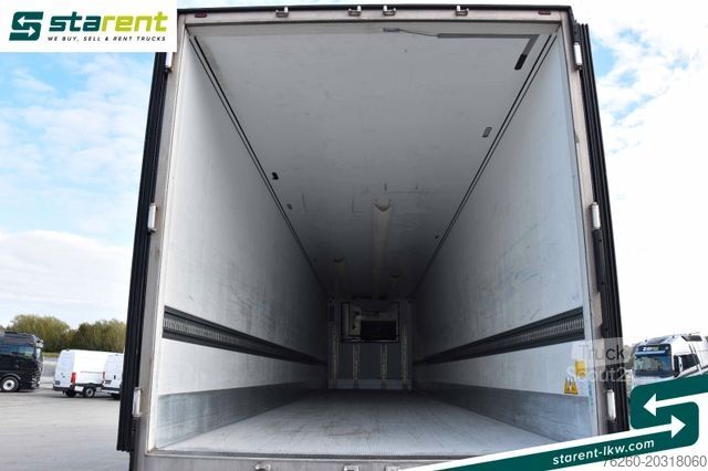 Hűtő félpótkocsi SCHMITZ CARGOBULL ThermoKing SLXi300 Palettenkasten 7.986 Std.