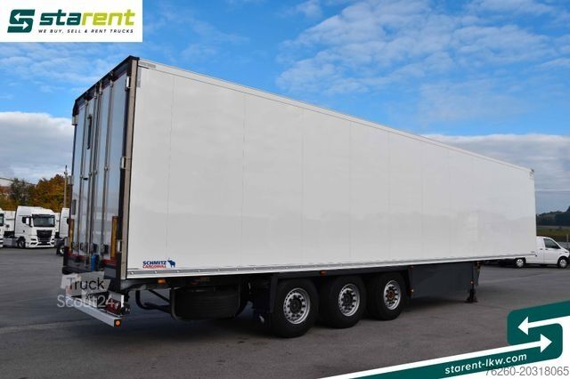 Hűtő félpótkocsi SCHMITZ CARGOBULL ThermoKing SLXi300 Palettenkasten 7.986 Std.