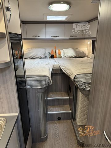 Half-integraal camper HOBBY Optima OnTour T65 GE SAT TV Navi RFK Markise