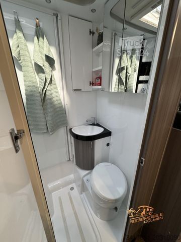 Half-integraal camper HOBBY Optima OnTour T65 GE SAT TV Navi RFK Markise