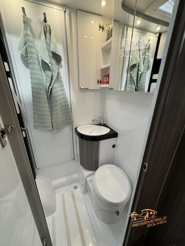 Half-integraal camper HOBBY Optima OnTour T65 GE SAT TV Navi RFK Markise