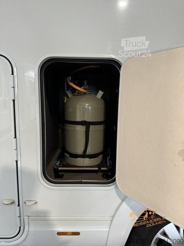 Half-integraal camper HOBBY Optima OnTour T65 GE SAT TV Navi RFK Markise