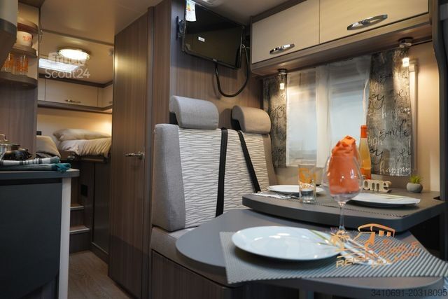 Autorulotă semi-integrată HOBBY Optima OnTour Edition V65 GE SAT TV Navi RFK