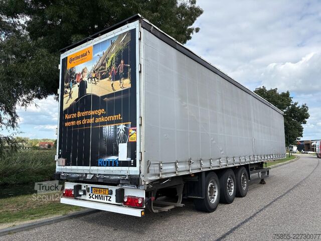 Curtain sided Schmitz SCS 24/L-13.62 E B Tautliner / Schmitz Axles / ...