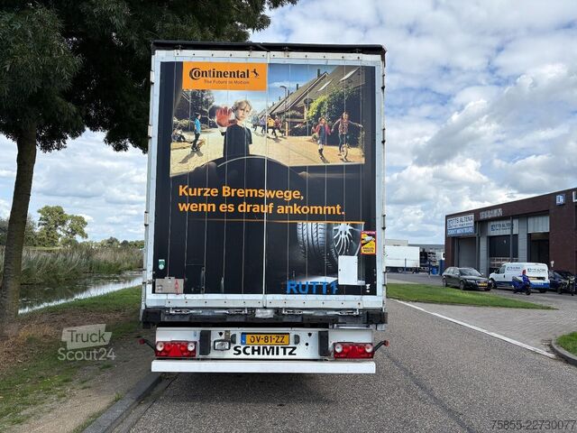 Curtain sided Schmitz SCS 24/L-13.62 E B Tautliner / Schmitz Axles / ...