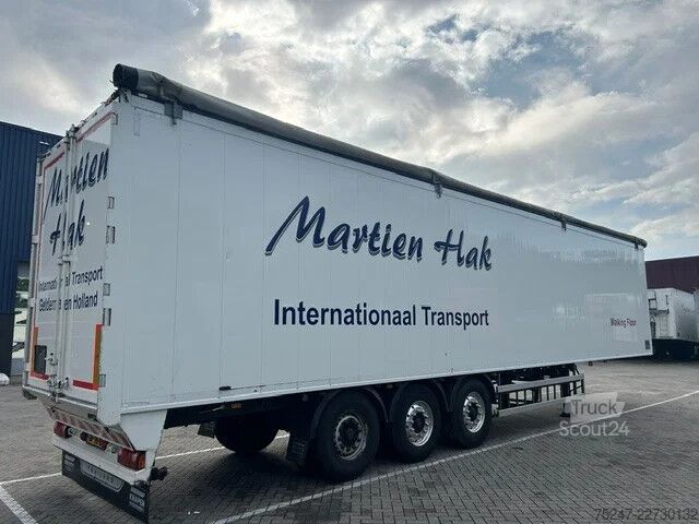 Vloer verplaatsen Knapen Trailers K100 K100 - 92m3 Liftachse 10mm Alcoa