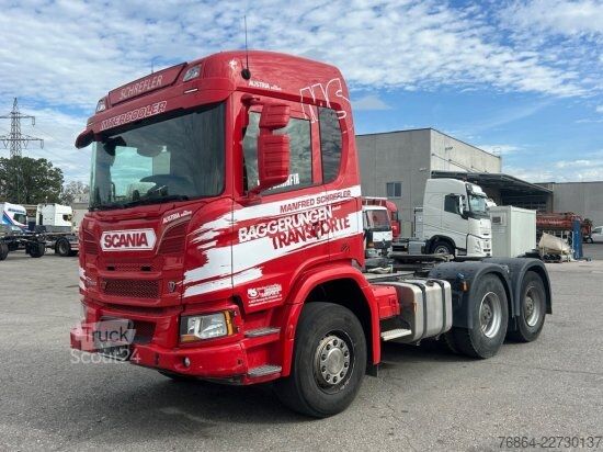 Cap tractor standard SCANIA G500 XT, 6X4, 70T., KIPPHYDRAULIK, LEDER, RETARDER, OPTICRUISE