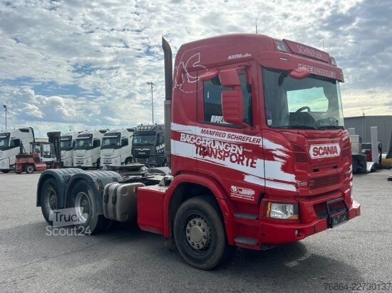 Cap tractor standard SCANIA G500 XT, 6X4, 70T., KIPPHYDRAULIK, LEDER, RETARDER, OPTICRUISE
