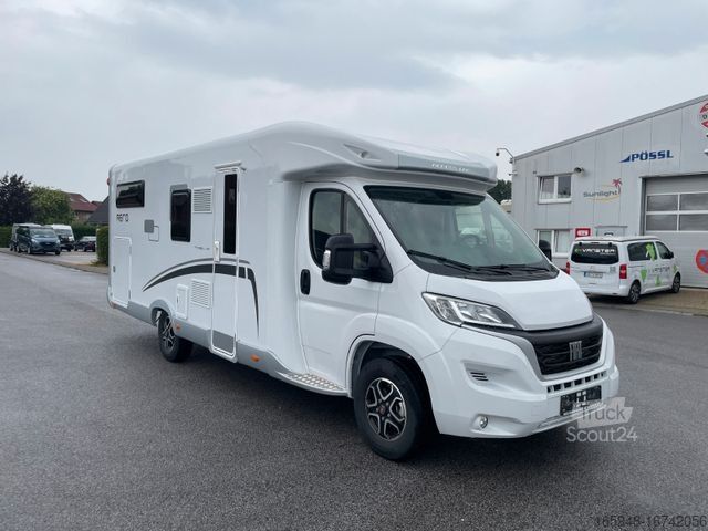 Semi-integrated camper Across Aero 715 LS Einzelbetten- Fiat 180 Autom