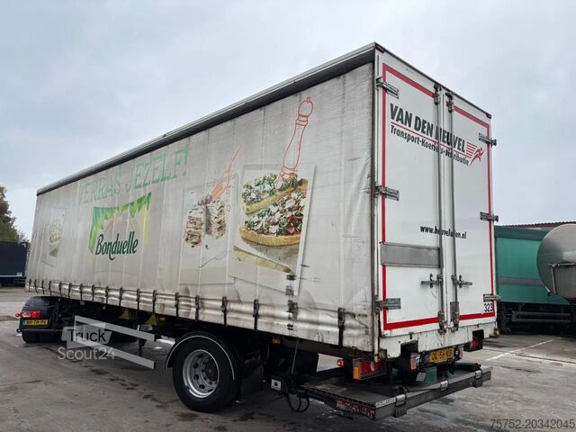 Skjutbara presenningar Tracon 11.5M 1AS City Stuuras Schuifzeil Laadklep 1500...