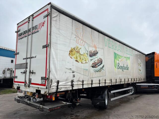 Skjutbara presenningar Tracon 11.5M 1AS City Stuuras Schuifzeil Laadklep 1500...