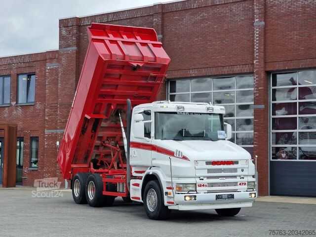 Kipper Scania T124-470 6x2 - Tipper - Manual gearbox - Full s...