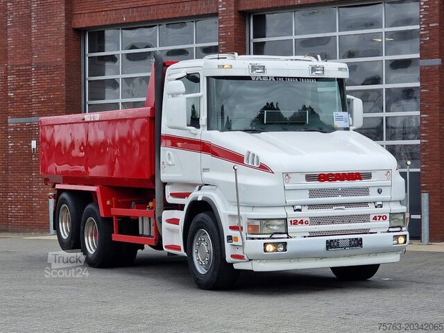 Kipper Scania T124-470 6x2 - Tipper - Manual gearbox - Full s...