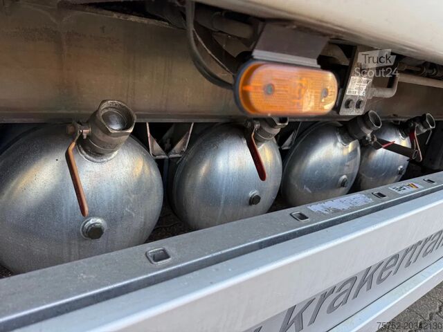 Vloer verplaatsen Kraker CF 200 92m3 Cargo Floor 8MM Stuuras/Lenkachse N...