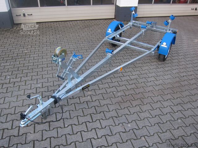 Prikolica za prodaju trailershop Boot Trailer Bootanhänger Neptun Navy 750kg sofort verfügbar nach Bestellung