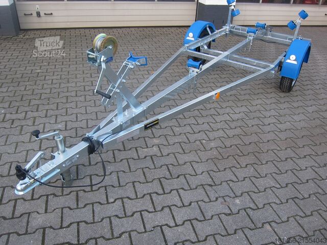 Prikolica za prodaju trailershop Boot Trailer Bootanhänger Neptun Navy 750kg sofort verfügbar nach Bestellung