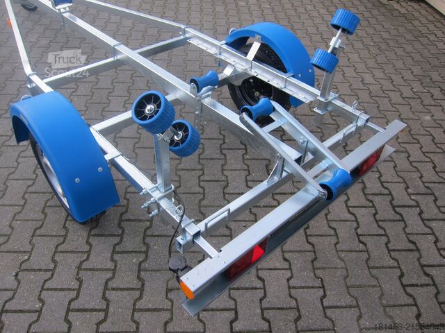 Prikolica za prodaju trailershop Boot Trailer Bootanhänger Neptun Navy 750kg sofort verfügbar nach Bestellung