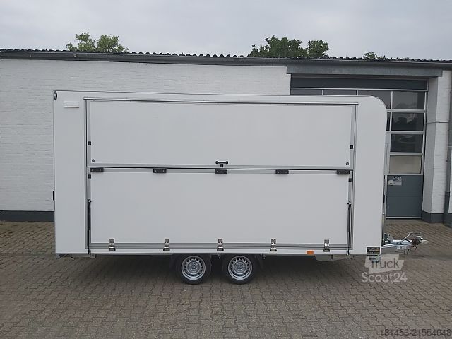 Prikolica za prodaju trailershop Eventtrailer Messe Präsentation 470x200x230cm