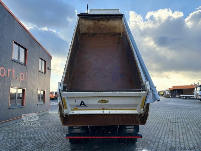 Саміоскид MAN TGS 35.470 8x4 BB Euro6 Meiller Kipper Bordmatik