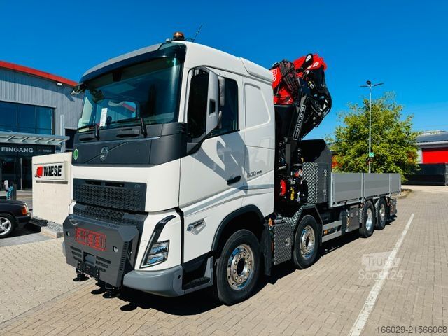 LKW mit Pritsche (offen) VOLVO FH 500 8x2 mit F990RA.2.28 L616 V30
