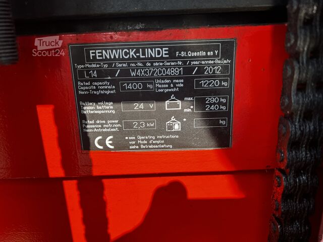 Traspallet manuale Linde L14