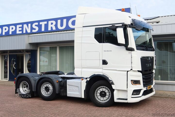 Standard-SZM MAN TGX 26.510 6x2  Stuur lift as met Slaapcabine