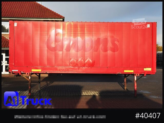 Wissellaadbak met boxstructuur KRONE BDF 7,82 Wechselbrücke, 2680mm Innenhöhe.