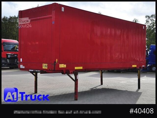 Wissellaadbak met boxstructuur KRONE BDF 7,82 Wechselbrücke, 2680mm Innenhöhe.